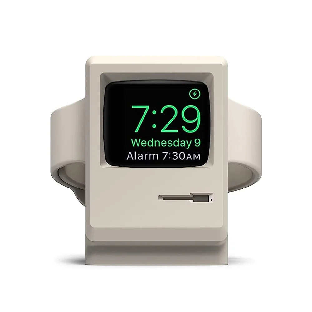 Watch Charging Dock - حامل شاحن سيليكون لساعة أبل 7