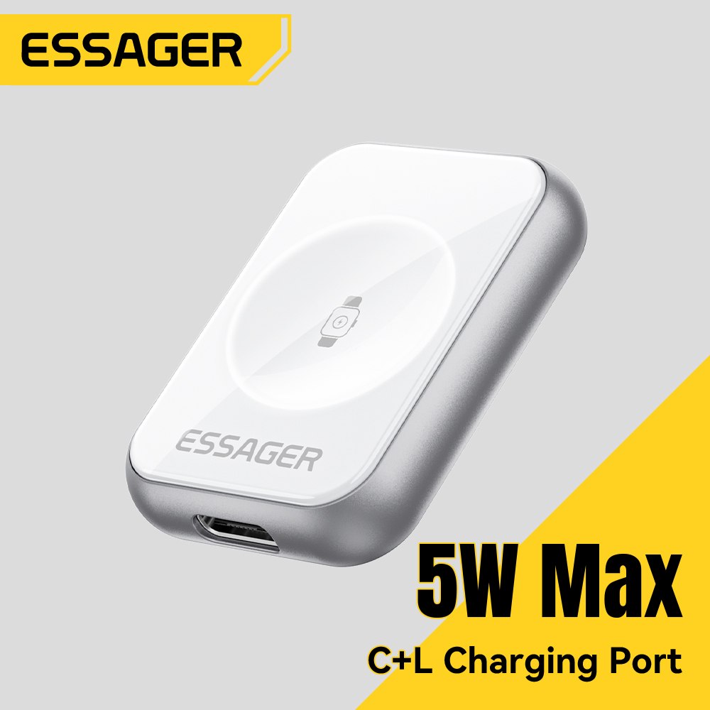 Wireless Charger Watch - شاحن لاسلكي مغناطيسي من إيساجر بقوة