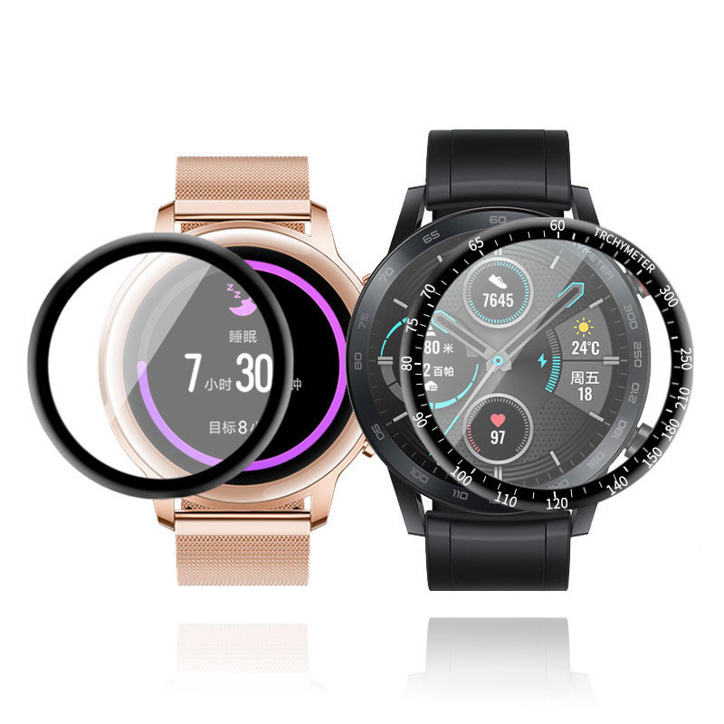 Watch Face Protector - واقي شاشة لساعة هيواوي ، زجاج