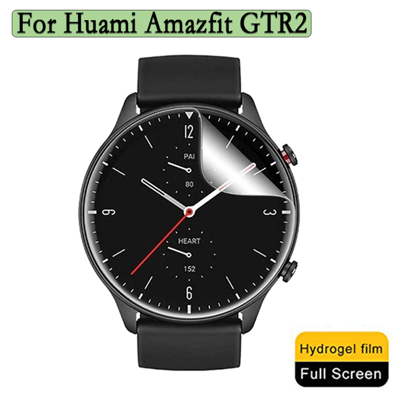 Watch Face Protector - غشاء هيدروجيل شفاف رفيع للغاية ،