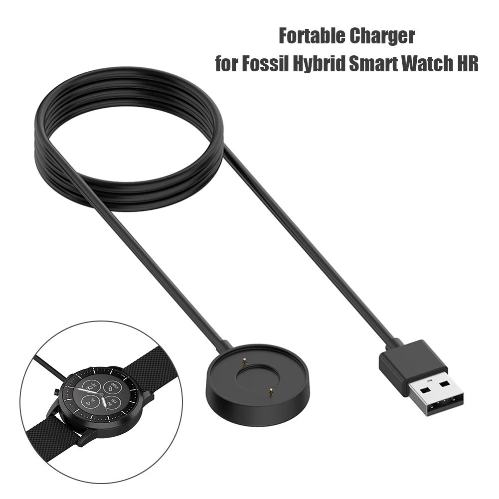 Fossil Smartwatch Accessories - كابل 3 أقدام، شاحن USB، عنصر