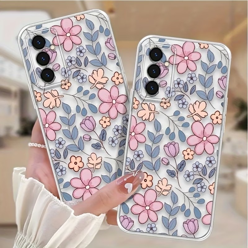 Samsung Galaxy S25 - غطاء هاتف شفاف مضاد للانزلاق لسامسونج