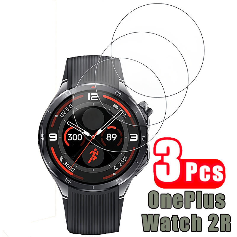 Watch Face Protector - 3 قطعة 9H الزجاج المقسى حامي