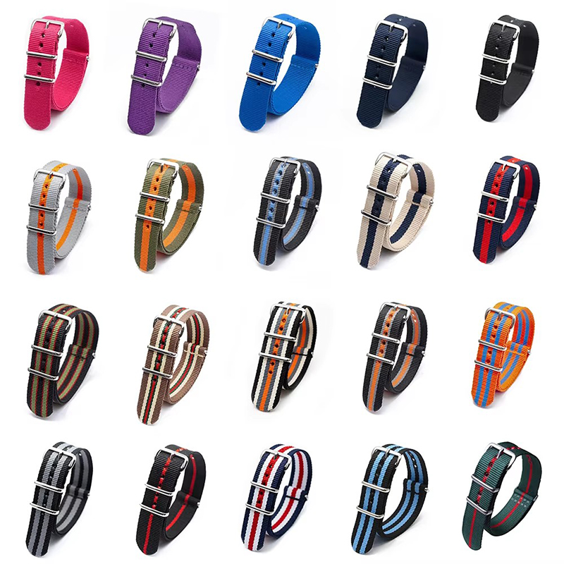 أربطة منسوجة لأربطة الساعات ،  - مراجعة Nylon Nato Strap وسعره