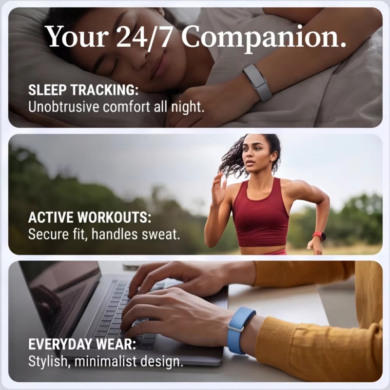حزام ساعة ناعم بلون واحد لساعا - مراجعة Sport Loop Strap وسعره
