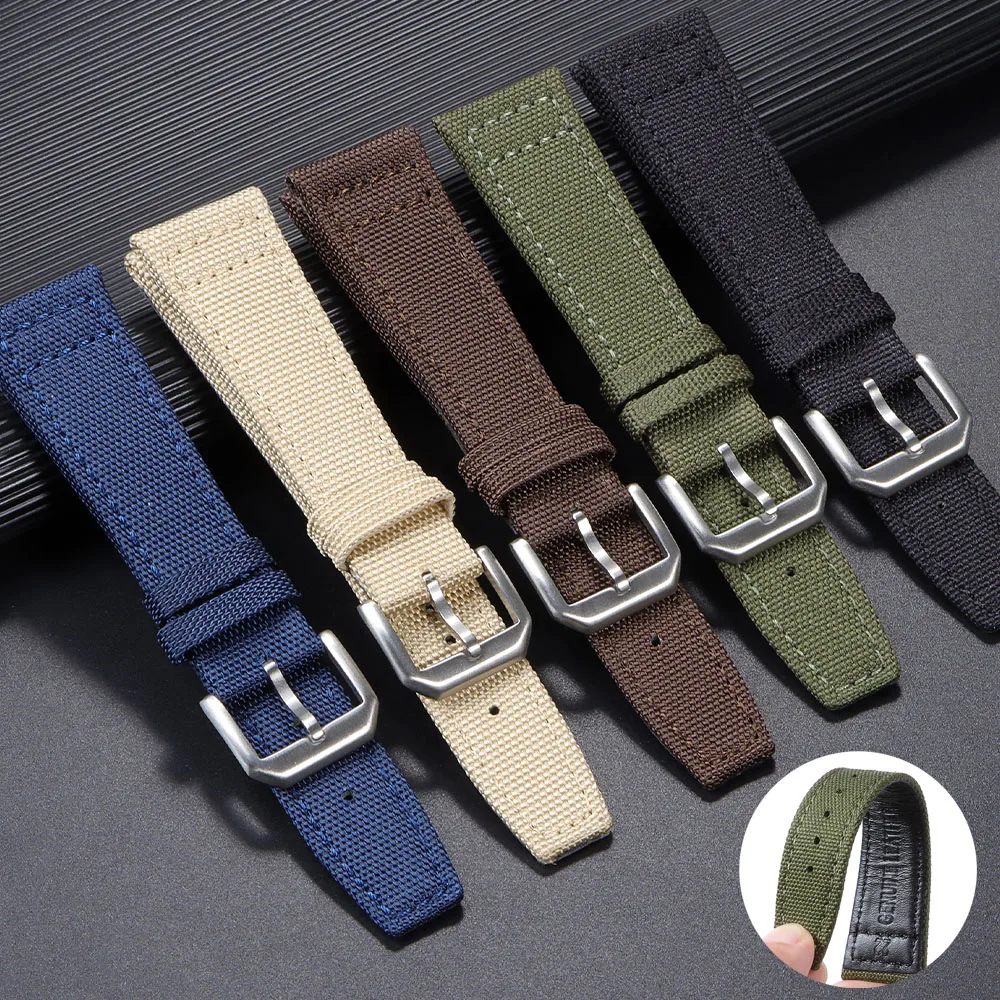 النايلون قماش حزام ساعة اليد ل - مراجعة Nylon Nato Strap وسعره