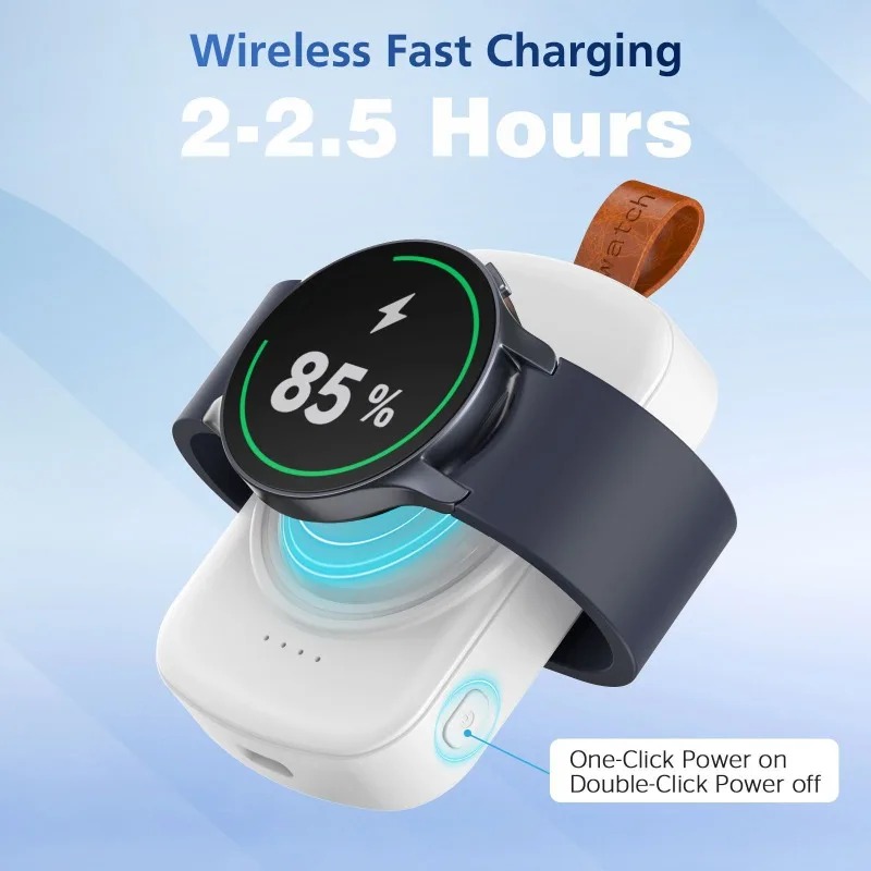 شاحن ساعة لاسلكي مغناطيسي محمو - مراجعة Wireless Charger Watch وسعره