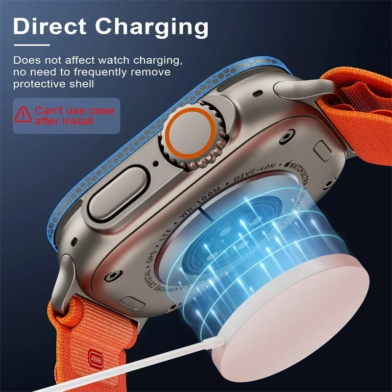 زجاج مقسى لساعة أبل الترا 49 م - مراجعة Watch Face Protector وسعره