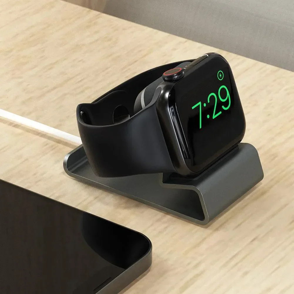 حامل شاحن ألومنيوم لساعة أبل ق - مراجعة Watch Charging Dock وسعره