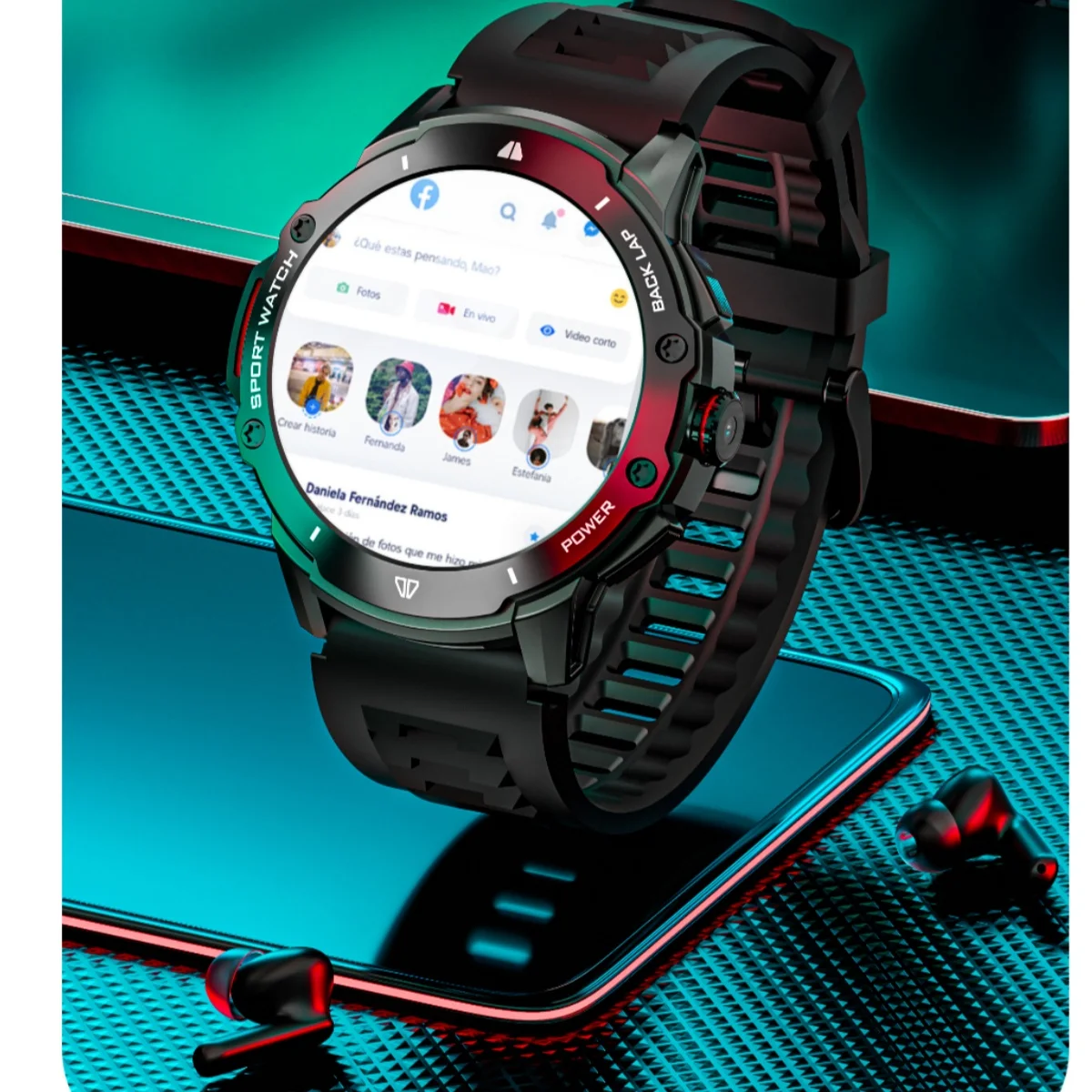 ساعة ذكية ApexTP8+128GB بشاشة  - مراجعة Smartwatch Store وسعره