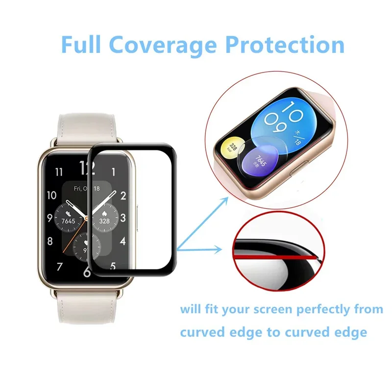 واقي شاشة زجاجي لين لساعة هاوا - مراجعة Watch Face Protector وسعره