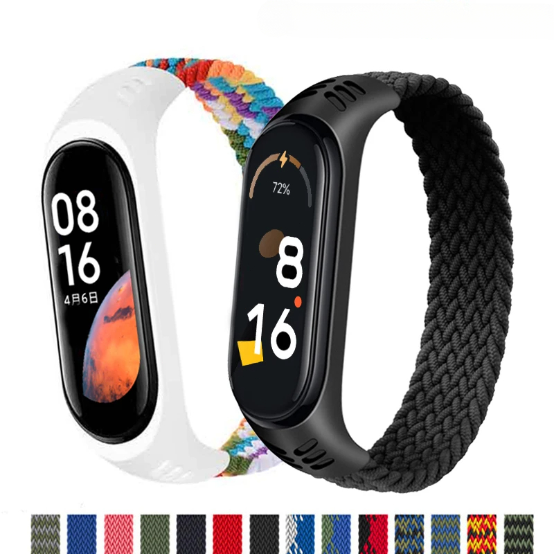 سوار لـ Xiaomi Mi Band 6 7، حز - مراجعة Solo Loop Strap وسعره