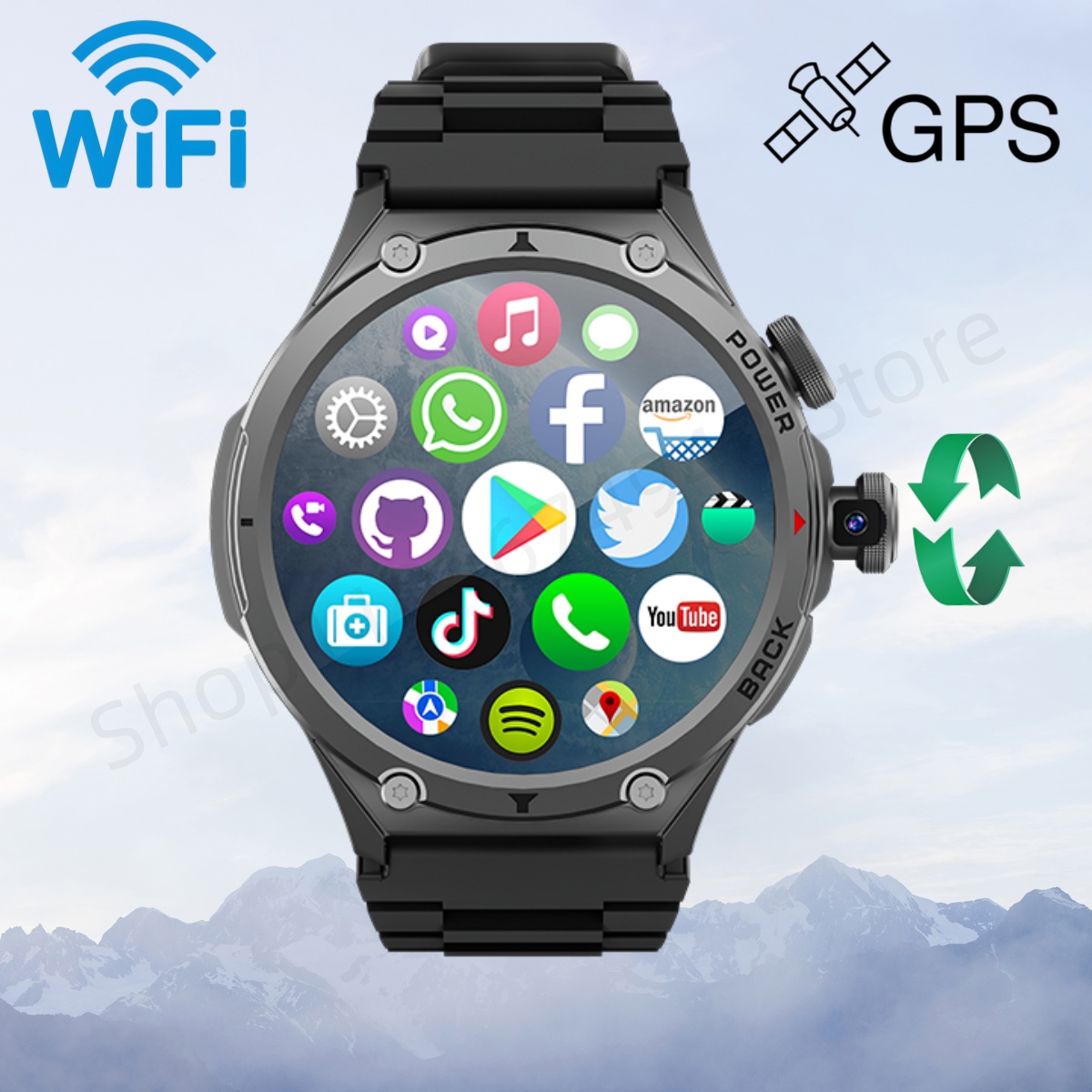 H12 Smartwatch 4G LTE ساعة ذكي - مراجعة Smartwatch Store وسعره