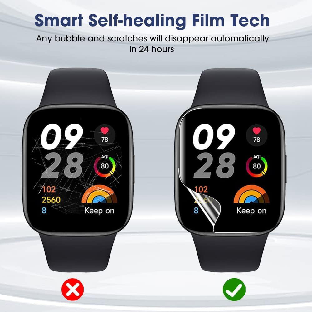 3/6 قطعة هيدروجيل طبقة رقيقة و - مراجعة Watch Face Protector وسعره