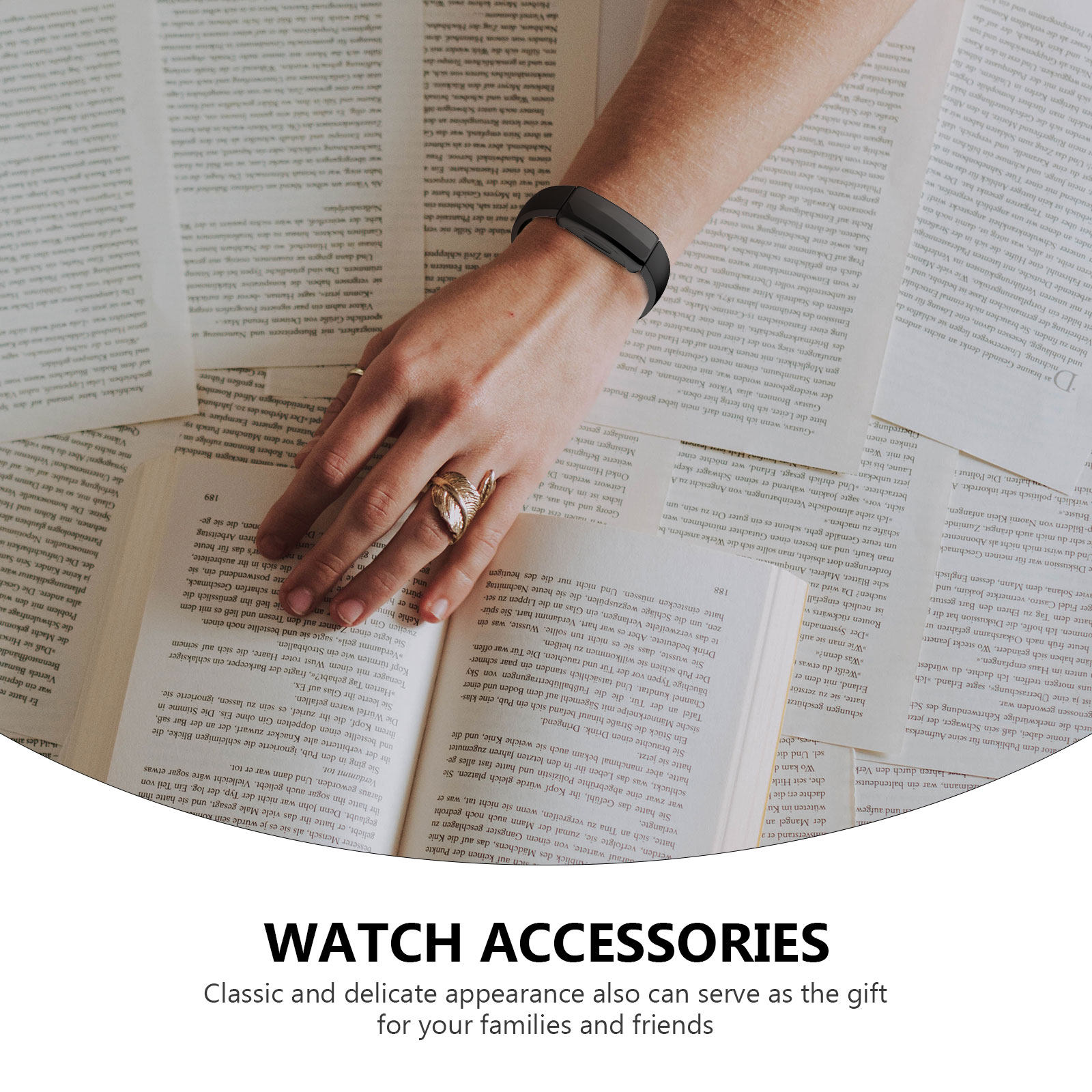 قطعتان من غطاء الحماية الذكي ل - مراجعة Smartwatch Watch Accessories وسعره