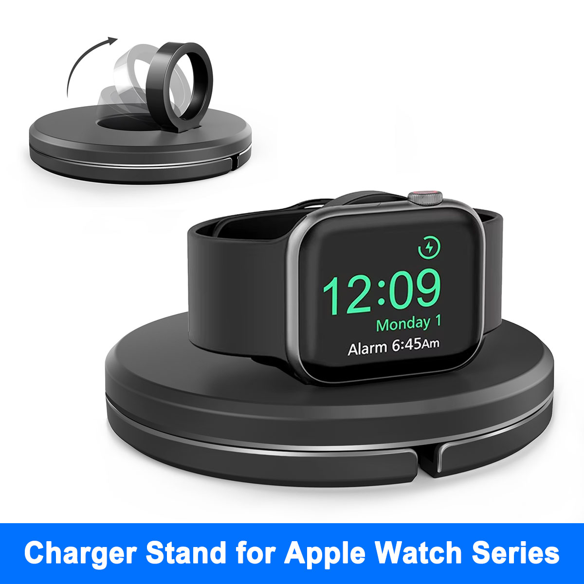 حامل شحن لساعة أبل 9 8 7 6 5 4 - مراجعة Watch Charging Dock وسعره