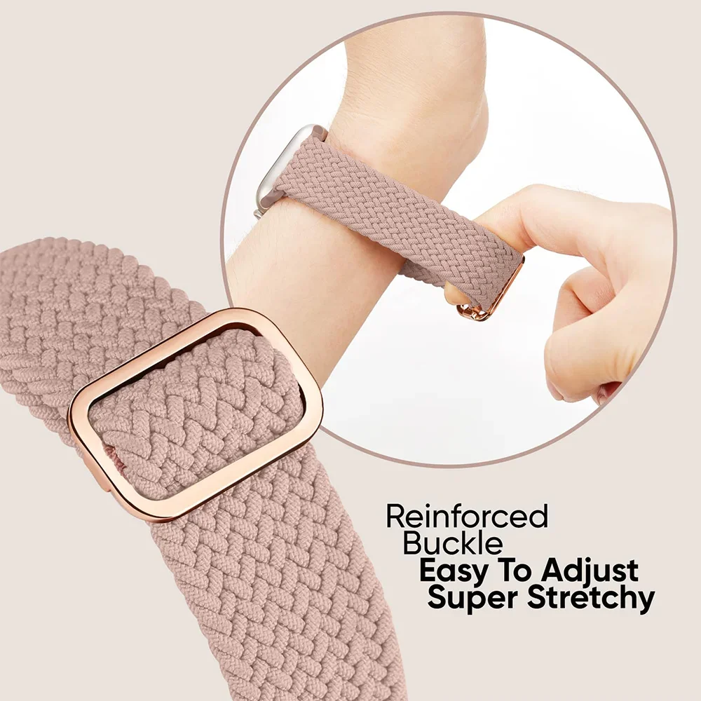 حزام مضفر لساعة أبل 45 مللي مت - مراجعة Solo Loop Strap وسعره
