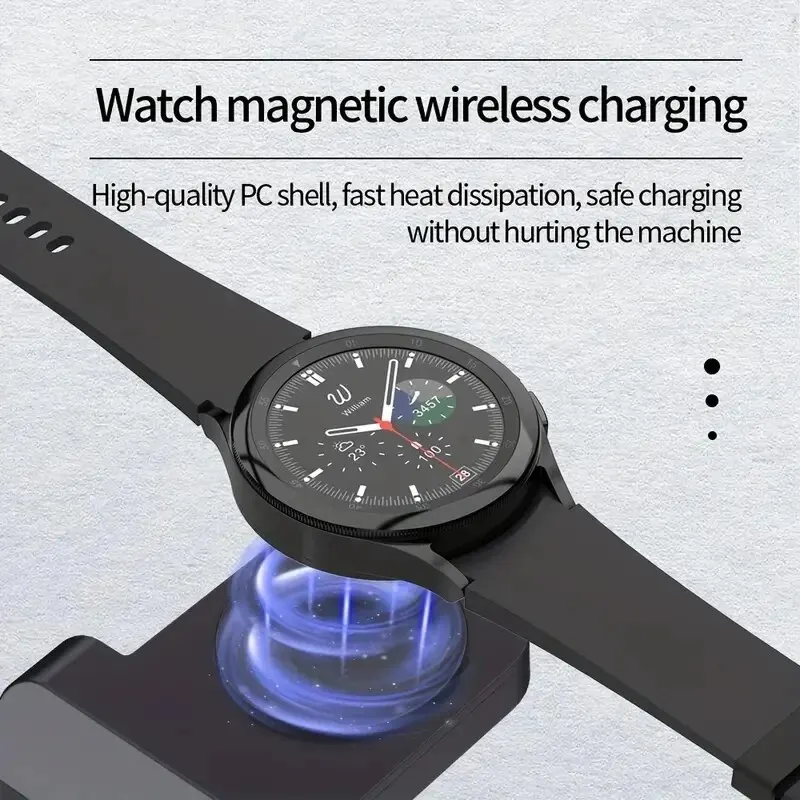محطة شحن لاسلكية سريعة ، حامل  - مراجعة Wireless Charger Watch وسعره