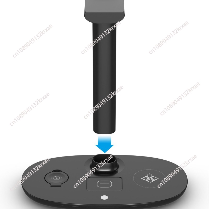 4In1 سماعات حامل ل Airpods ماك - مراجعة Wireless Charger Watch وسعره
