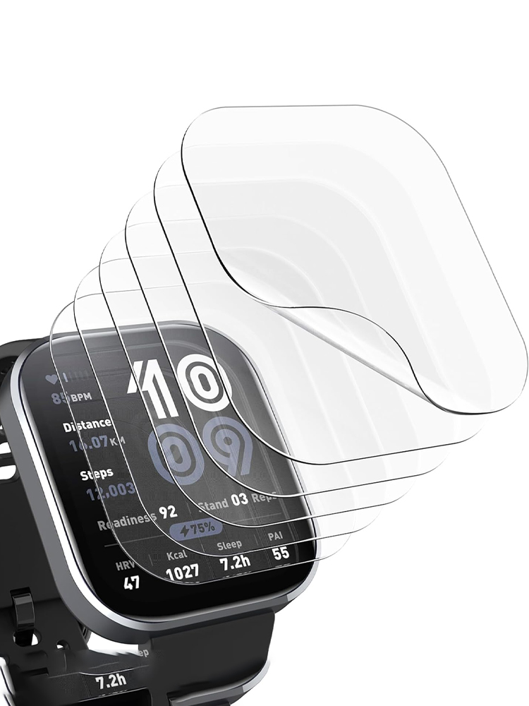 واقي شاشة لهاتف Amazfit bip 6  - مراجعة Watch Face Protector وسعره