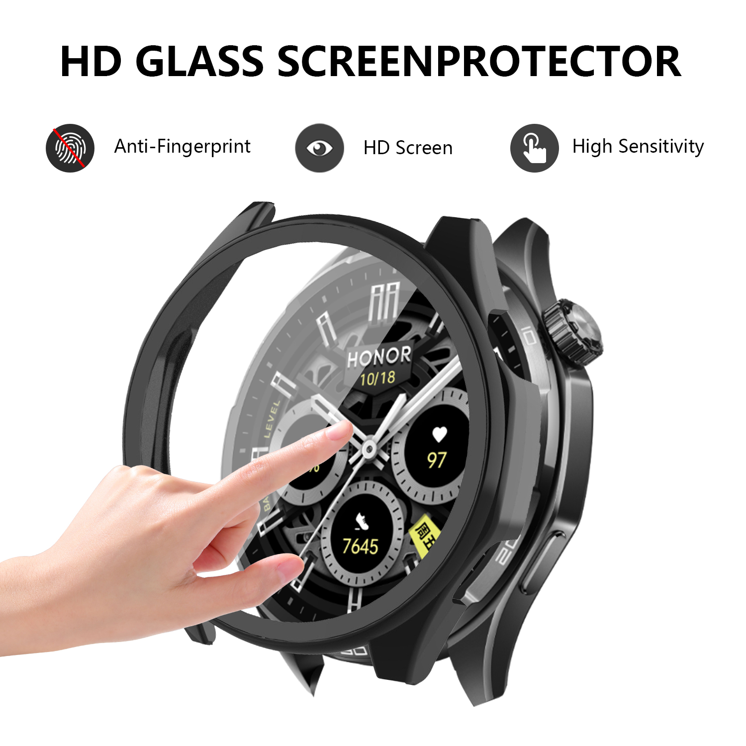 غطاء حماية من البولي كربونات غ - مراجعة Watch Face Protector وسعره