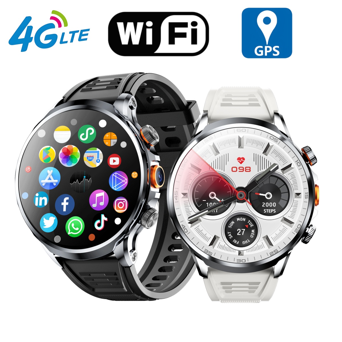 ساعة ذكية أندرويد H18 بسعة 32+ - مراجعة Smartwatch Store وسعره