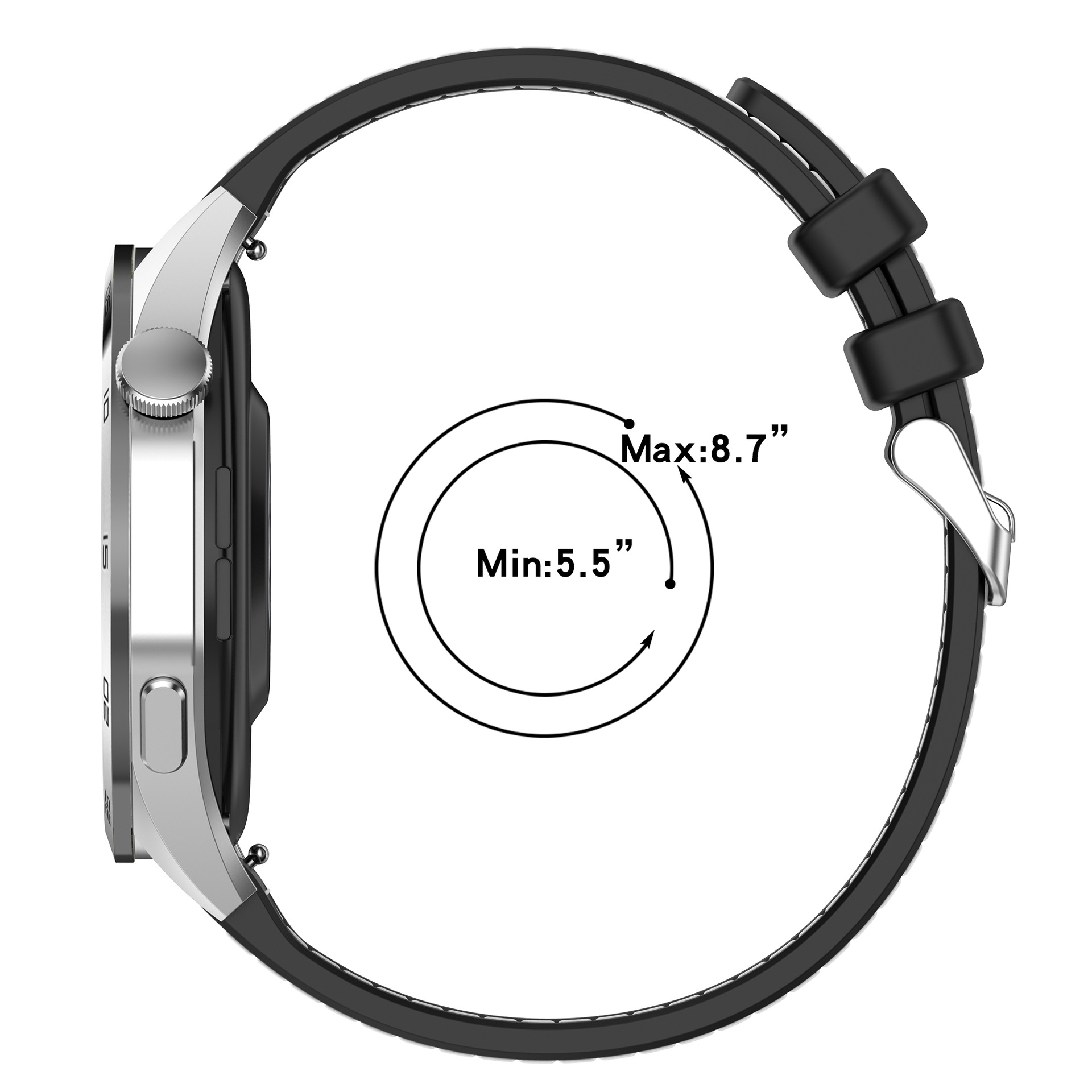 ل OnePlus ساعة 2/3/2R/46 مللي  - مراجعة Smartwatch X2 وسعره