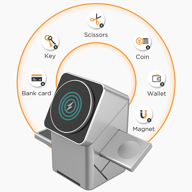 شاحن لاسلكي متعدد الوظائف 3 في - مراجعة Wireless Charger Watch وسعره