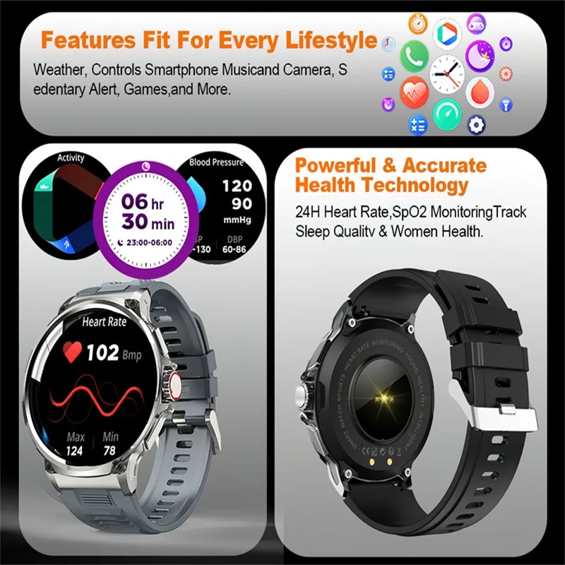جديد 1.85 بوصة الترا HD AMOLED - مراجعة Smartwatch Store وسعره