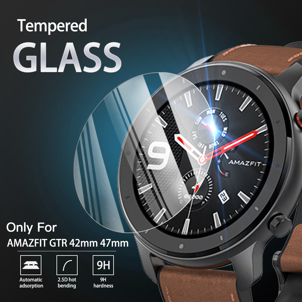 9H الزجاج المقسى فيلم ل Amazfi - مراجعة Watch Face Protector وسعره