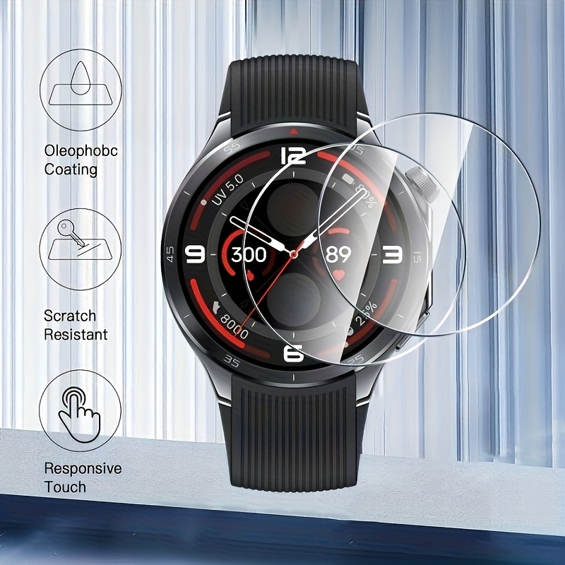 3 قطعة 9H الزجاج المقسى حامي ا - مراجعة Watch Face Protector وسعره